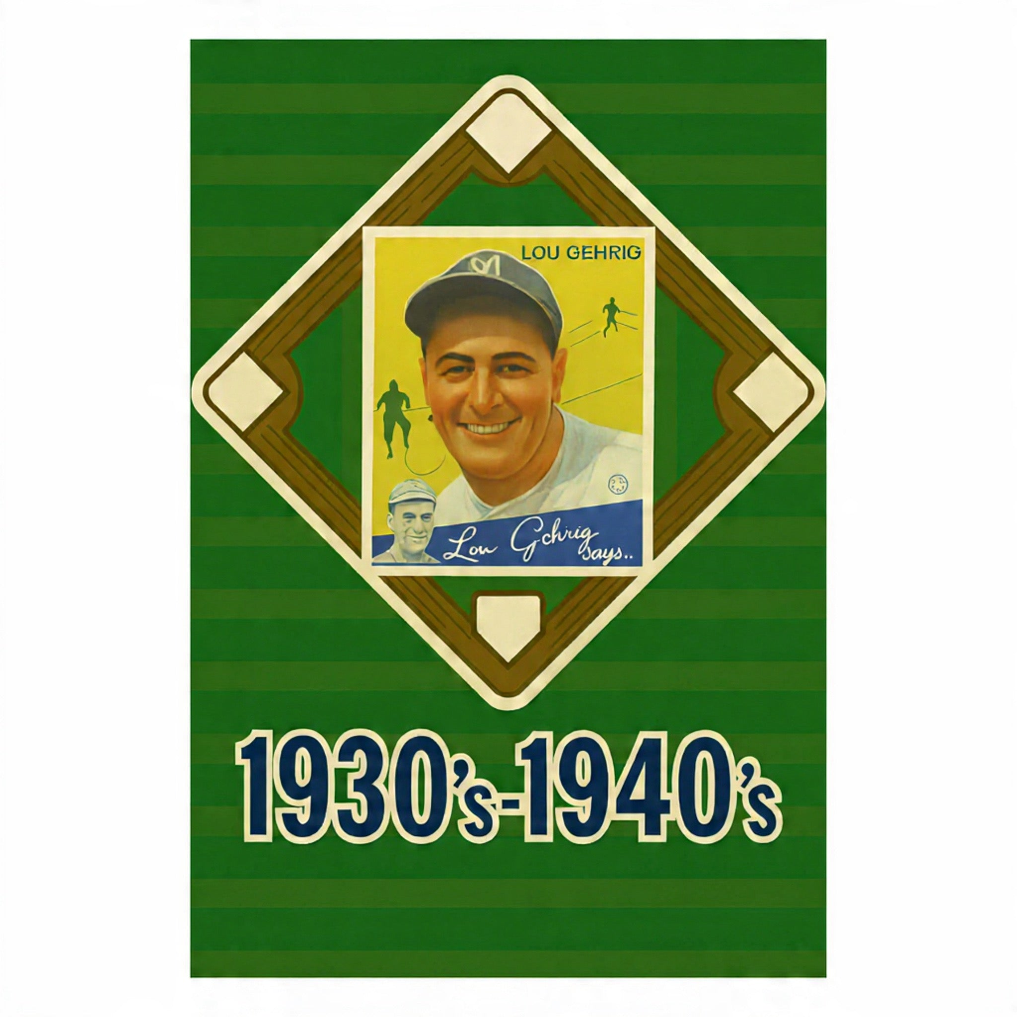 Vintage baseball cards, 1930's-1940's