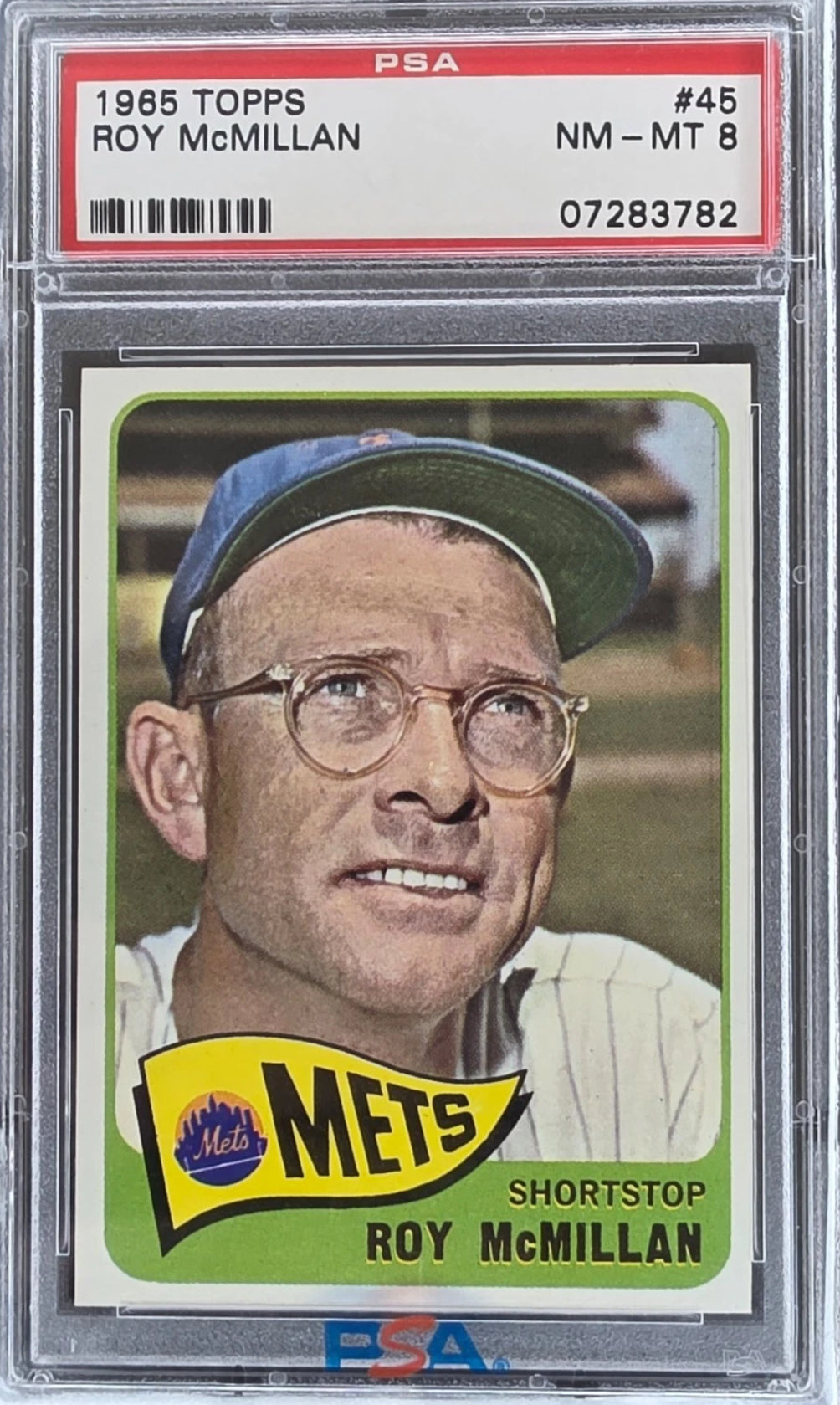 1965 Topps Baseball Roy McMillan #45