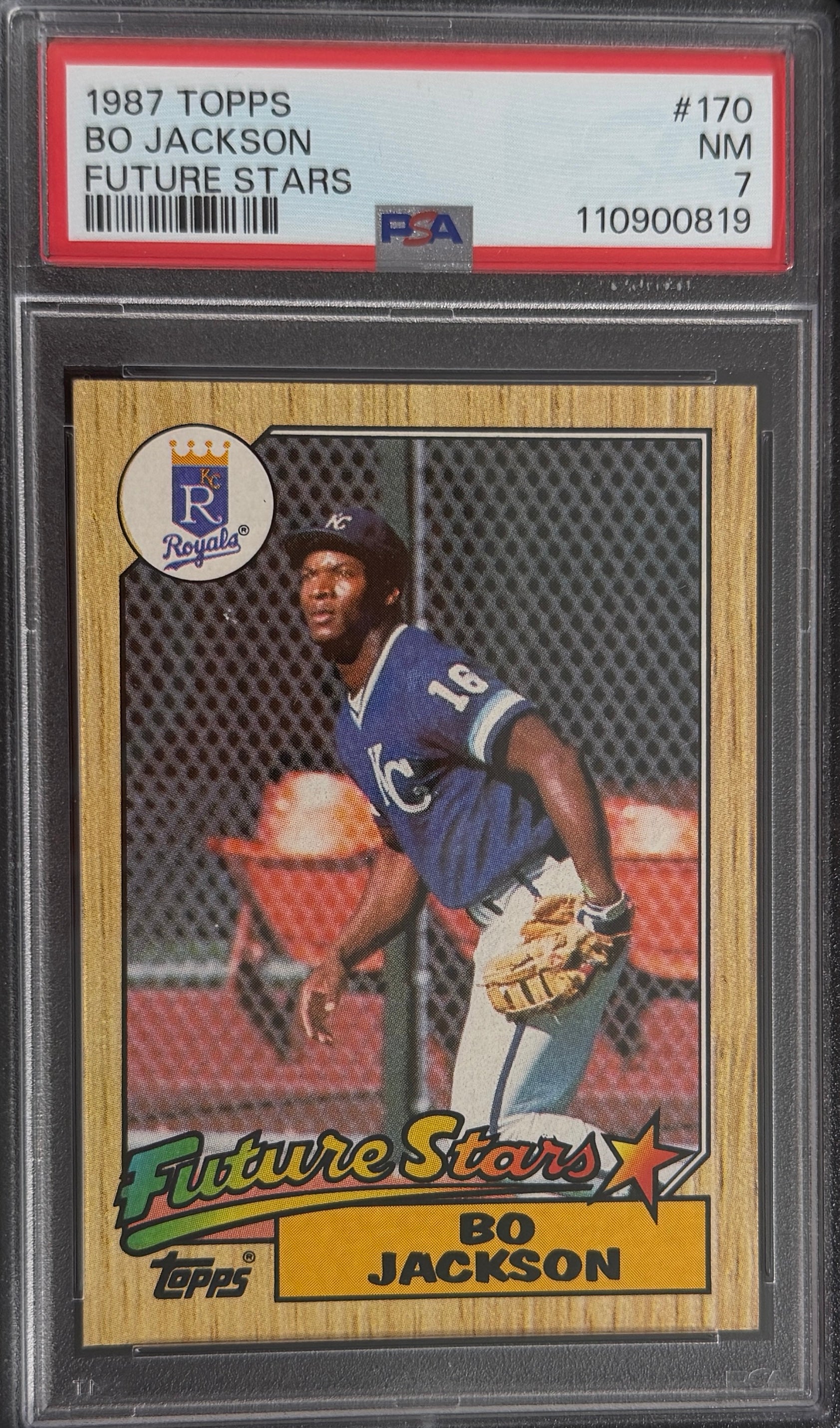 1987 Topps Bo Jackson #170• PSA 7, Future Stars