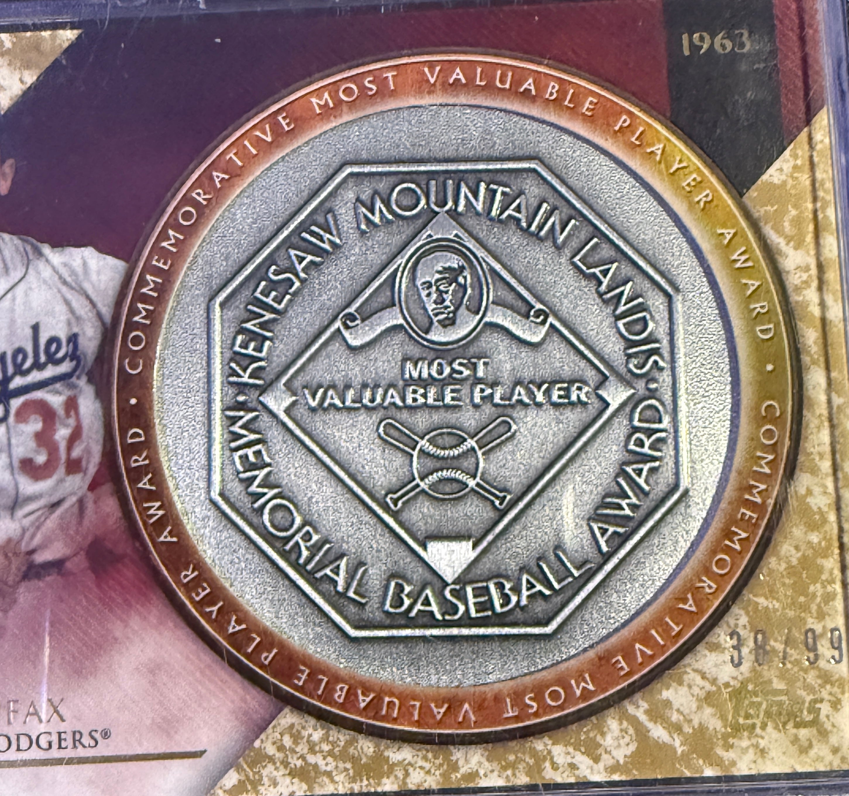 Sandy Koufax 2017 Topps Baseball limited award card