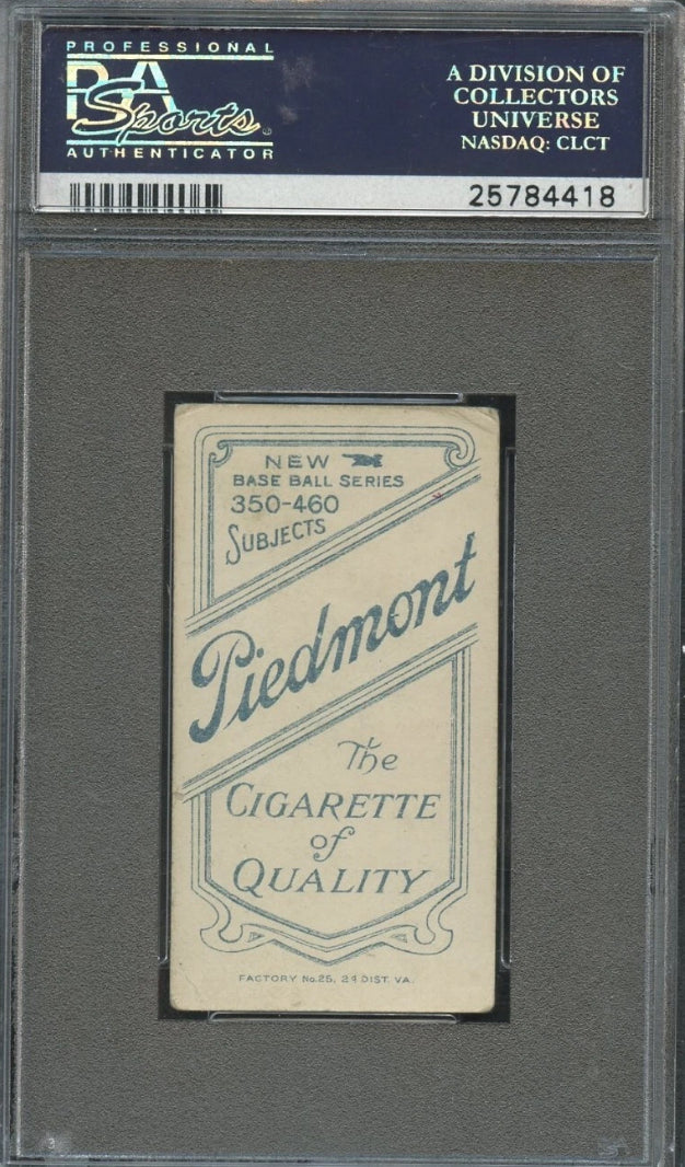 T206 Francis Pfeffer Cubs! ~~ PSA 3 ~~ Piedmont
