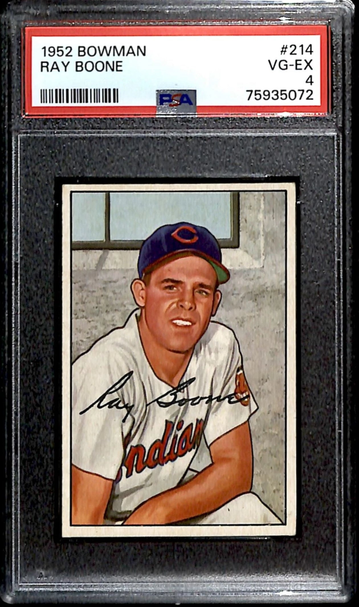 1952 Bowman Ray Boone PSA 4