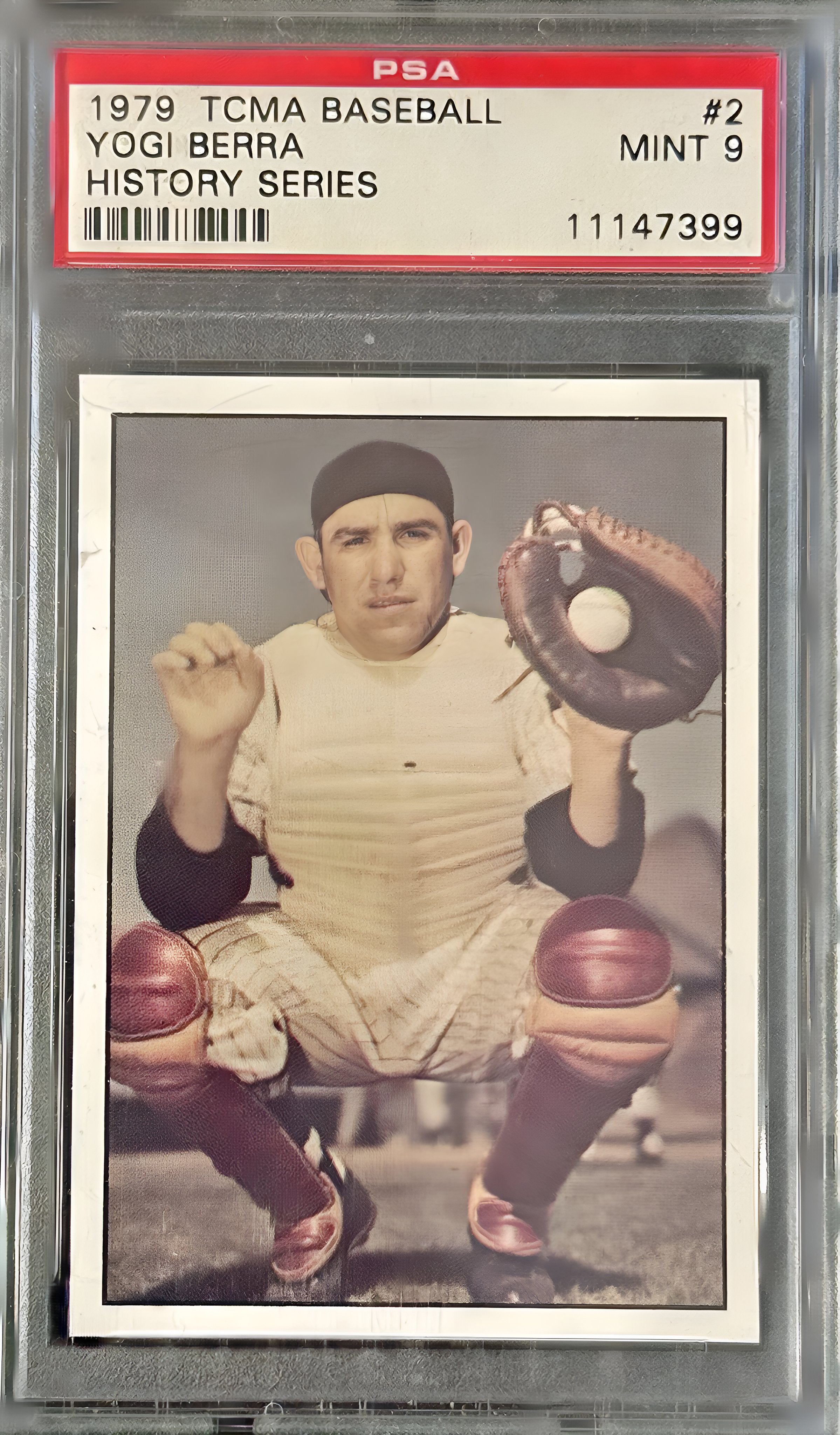 1979 TCMA Yogi Berra #2  PSA 9