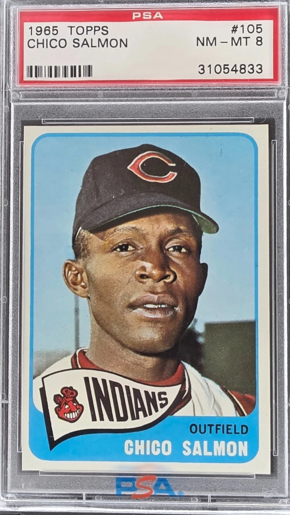 1965 Topps Chico Salmon #105 PSA 8