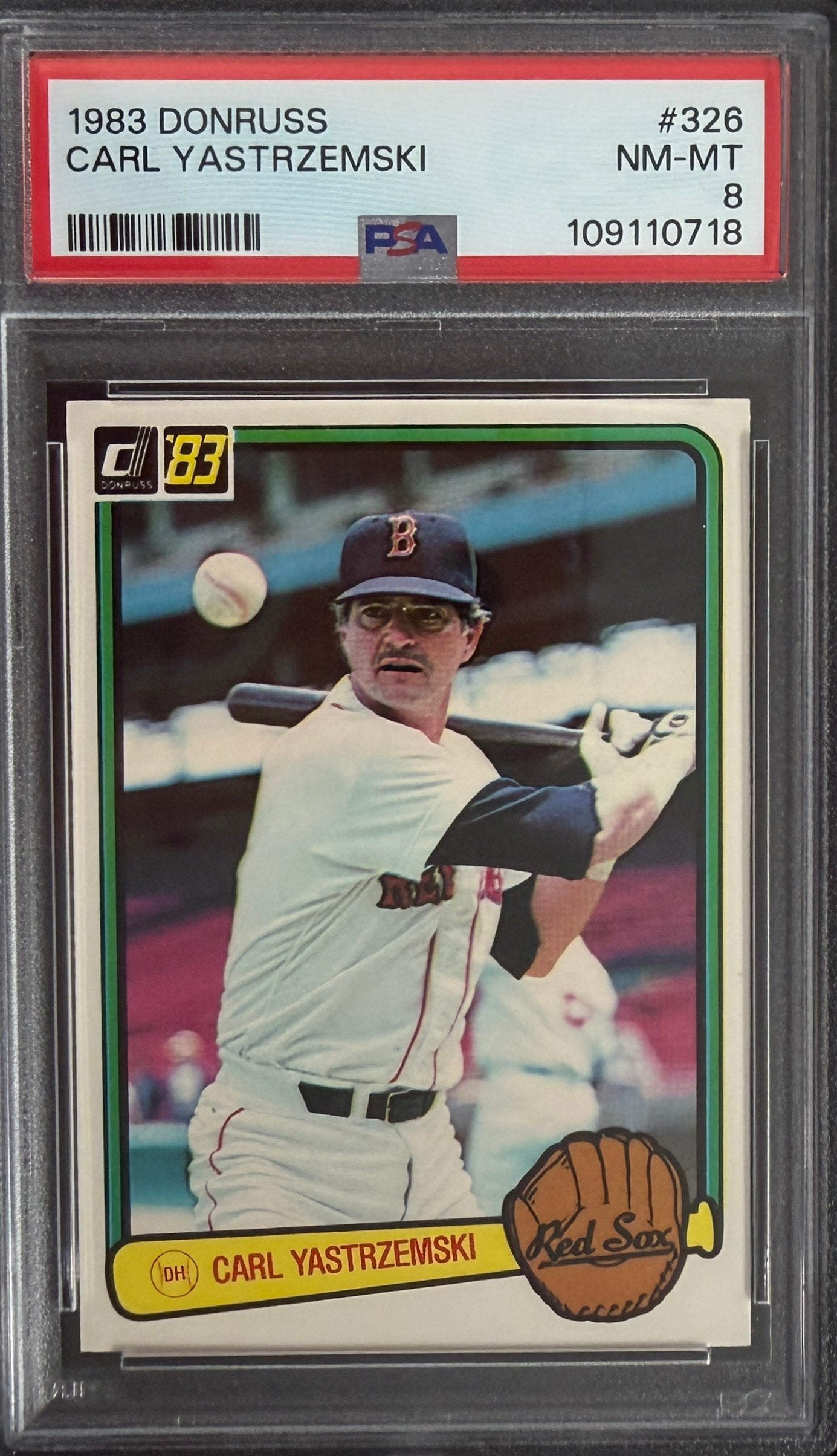 1983 Donross #326 Carl Yastrzemski (PSA 8)