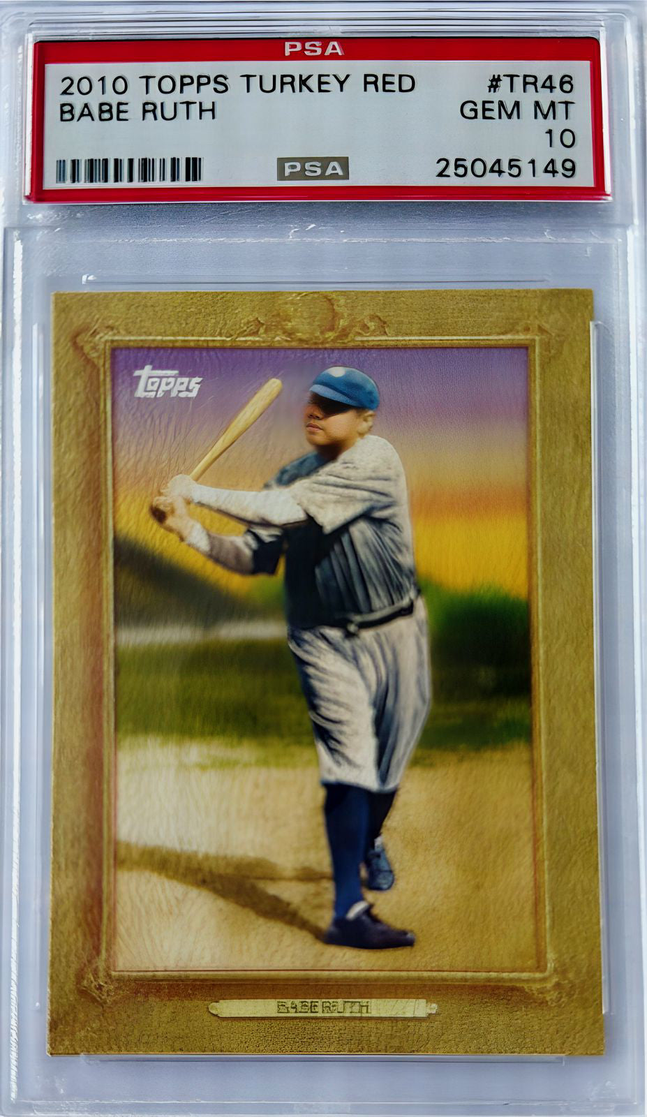 2010 Topps - Turkey Red Babe Ruth #TR46
