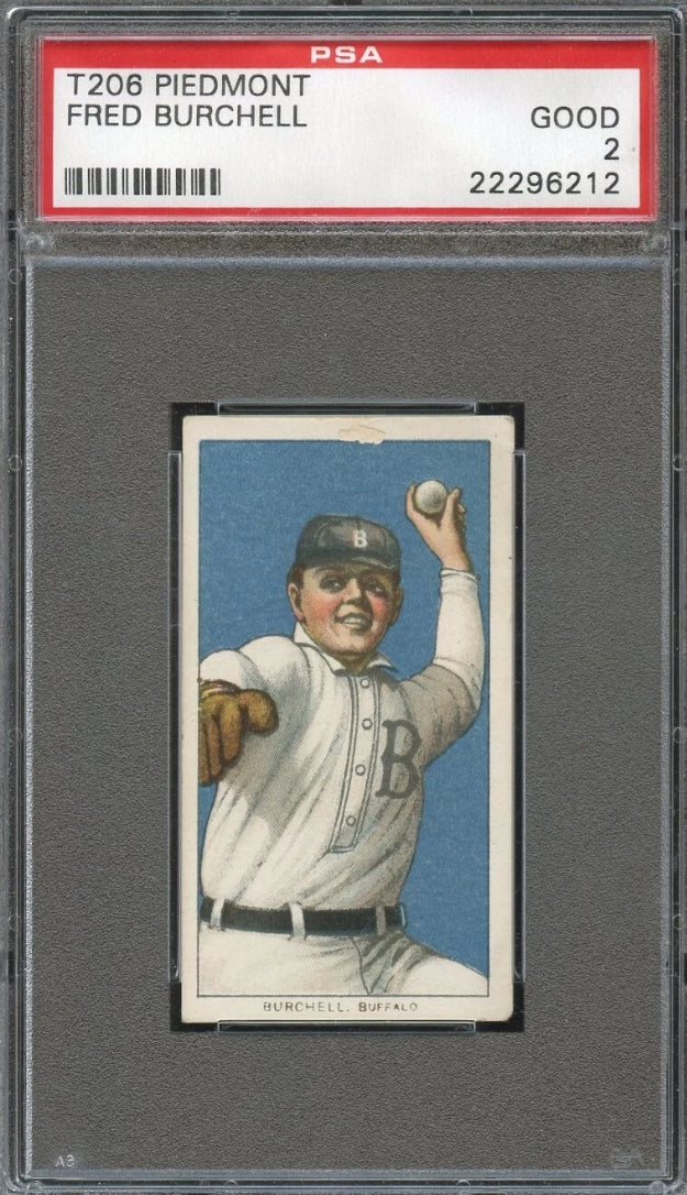 T206 Fred Burchell PSA 2Piedmont 350
