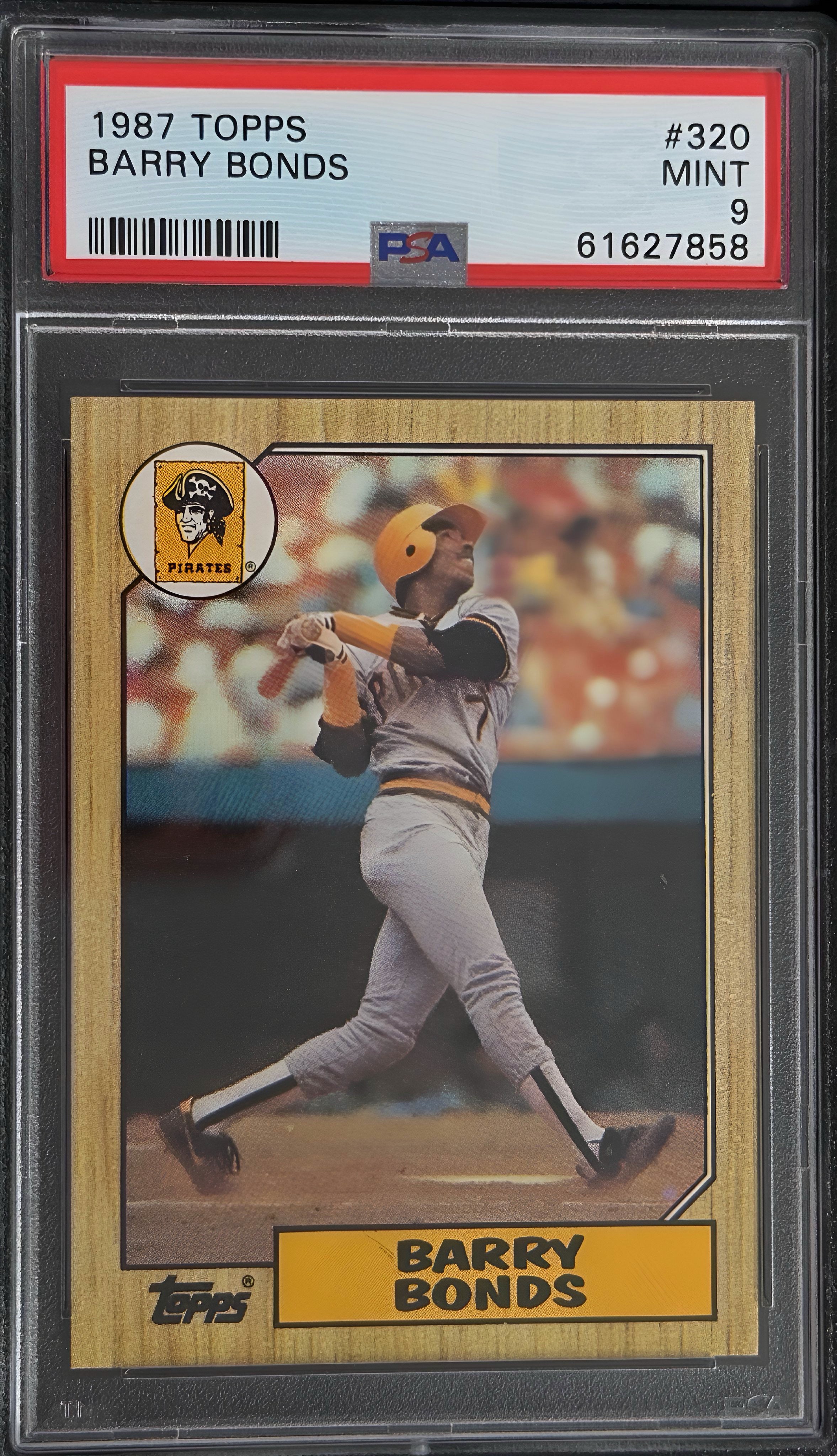 1987 Topps Barry Bonds #320• PSA 9