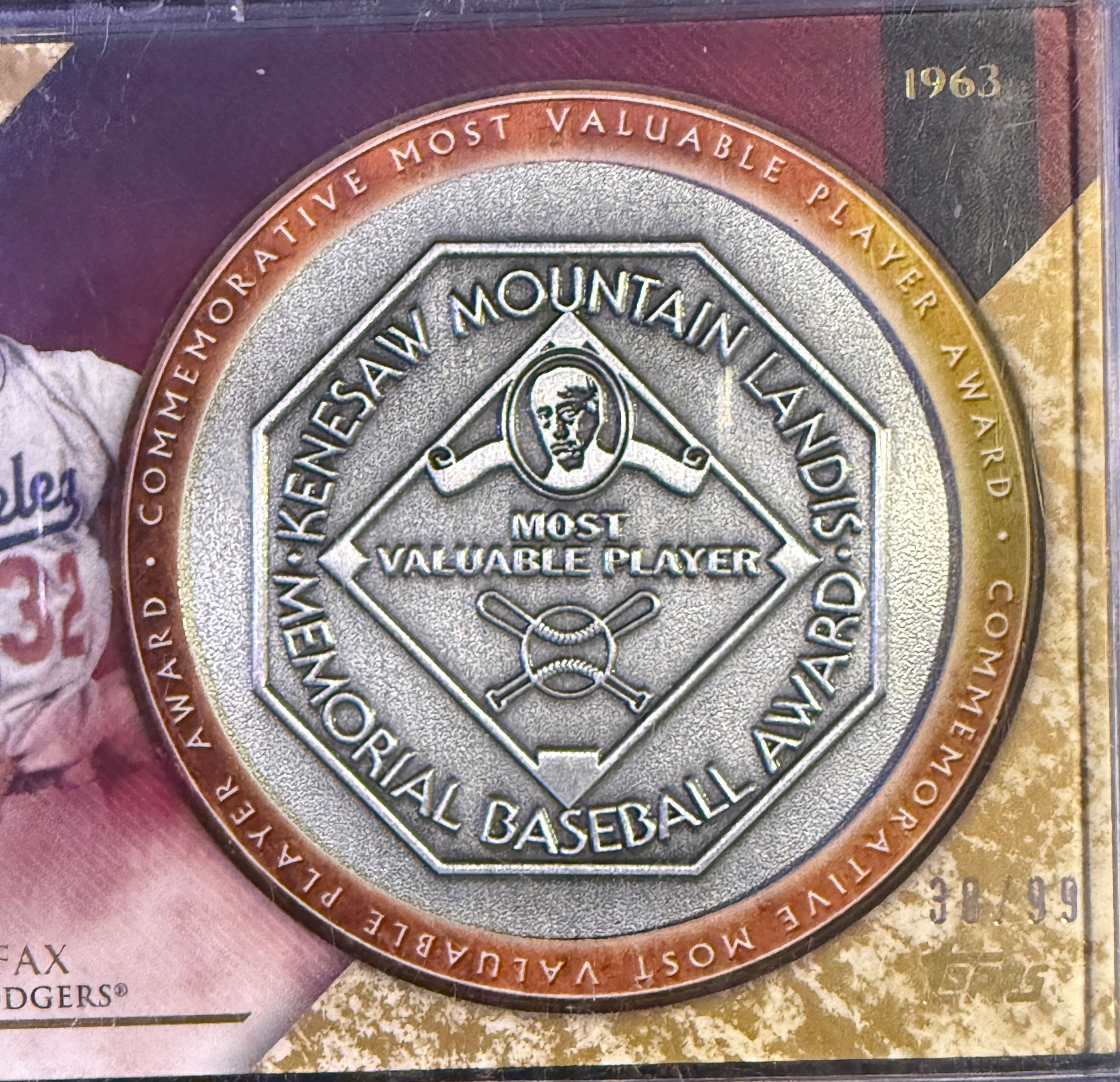 Sandy Koufax 2017 Topps Baseball limited award card