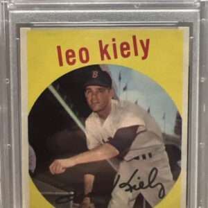1959 Topps - Leo Kiely #199 white back PSA 7