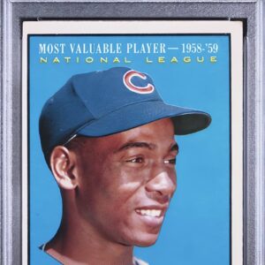 Ernie Banks 1961 Topps #485 PSA 4