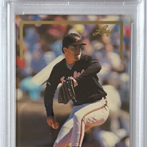 1991 Leaf Gold rookies Mike Mussina #bc12 PSA 7