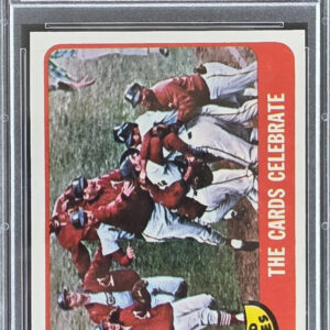 1965 Topps #139 "1964 World Series - The Cards Celebrate"