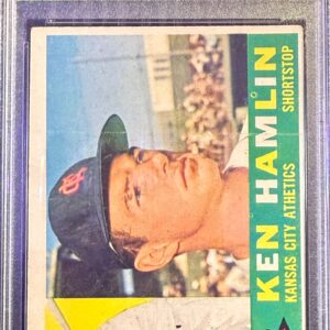 1960 Topps Ken Hamlin Rookie RC #542 Kansas City PSA 2.5