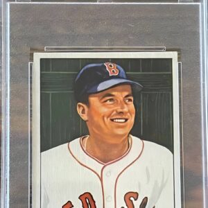 LOU STRINGER   1950 BOWMAN   BASEBALL CARD - PSA 6 - VINTAGE!