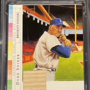 2003 Topps Duke Snyder Auto/Relic