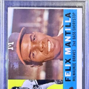 1960 Topps Felix Mantilla #19  Braves PSA 4