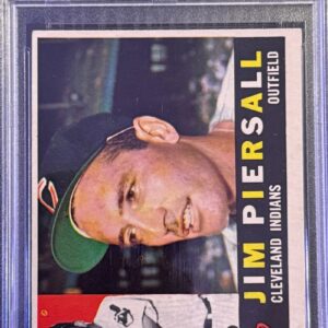 1960 Topps Jim Piersall #159 Cleveland Indians PSA 4