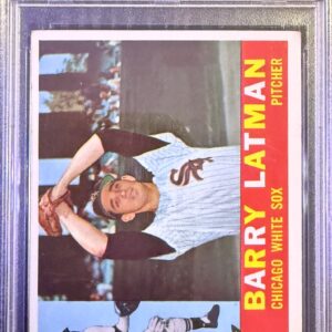 1960 Topps Barry Latman #41 Chicago PSA 4.5