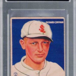 GMA 4  1933 Goudey #101 Richard Dick COFFMAN RC, St. Louis Browns