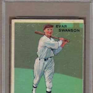 1933  GOUDEY  EVAR  SWANSON  #195  PSA  2