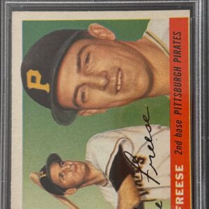 1955 Topps -Gene Freese #205 PSA 2 Pittsburg Pirates Vintage Baseball