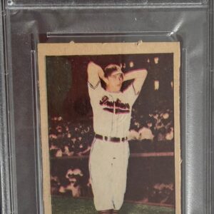 1952 Berk Ross -Bob Lemon PSA 6