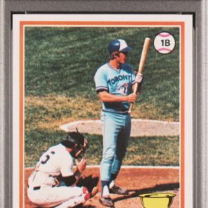 1978 TOPPS ALL-STAR ROOKIE #267 DOUG AULT BLUE JAYS PSA 8