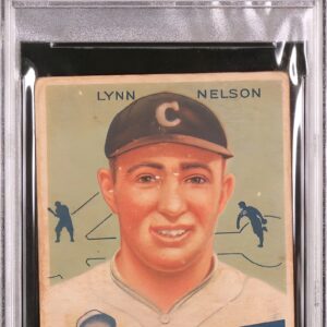 1934 Goudey - Lynn Nelson #60- PSA2MK (on back)/nice color no creases