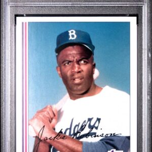 2013 TOPPS ARCHIVES #86 JACKIE ROBINSON HOF PSA 9