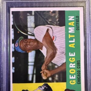 1960 Topps George Altman #259 Chicago PSA 4