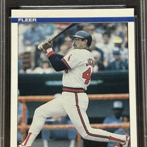 1984 Fleer - Reggie Jackson #520 PSA 8