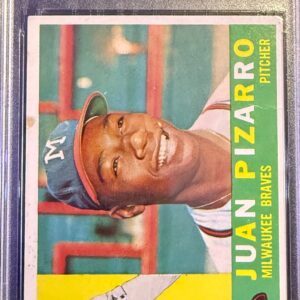 1960 Topps Juan Pizarro #59 Milwaukee Braves PSA 3