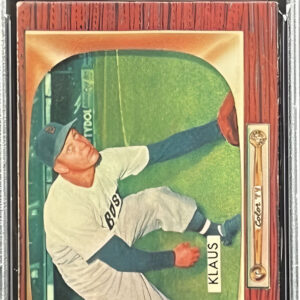 1955 Bowman Bill Klaus Rookie RC #150 Boston Red Sox PSA 3