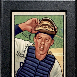 1952 Bowman Sherman Lollar PSA 4