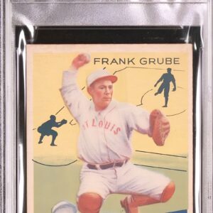 1934 Goudey - Frank Grube #64 - PSA 3VG /great color sharp corners