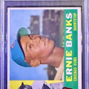 1960 Topps Ernie Banks PSA 2