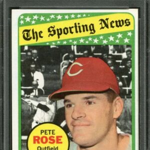 1969 TOPPS ALL-STAR #424 PETE ROSE PSA 7