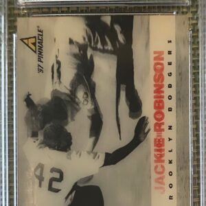 1997 Denny's 3-D Holograms #29 Jackie Robinson PSA 9 Mint POP 9