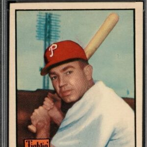 1952 Topps Set-Break # 47 Willie Jones Black Back PSA 4