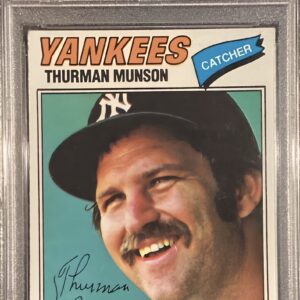 1977 Topps - Thurman Munson #170 PSA 3 All Star!