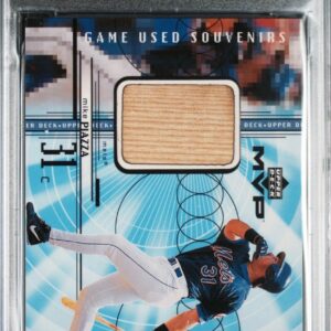 1999 Upper Deck MVP Game Used Souvenirs Bat Relic Mike Piazza #MP PSA 8 NY Mets