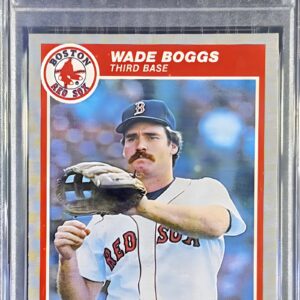 1985 FLEER # 151 WADE BOGGS (HOF) BOSTON (RARE) PSA 9
