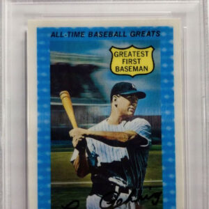 1972 Kellogg’s Lou Gehrig #13 PSA 6- Holographic