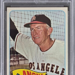 Bill Rigney 1965 Topps Baseball Card #66 PSA