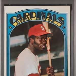 1972 TOPPS LOU BROCK #200 PSA 6