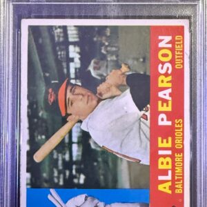 1960 Topps Albie Pearson #241 Baltimore Orioles PSA 3