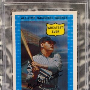 1972 Kellogg’s Babe Ruth #6 PSA 9- Holographic