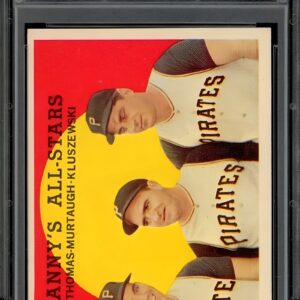 1959 Topps Set-Break # 17 Danny's All-Stars PSA 7 NM