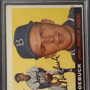 1955 Topps -Ed Roebuck PSA 3 Brooklyn Dodgers